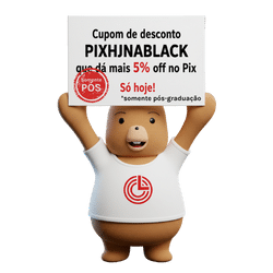 Personagem com cupom