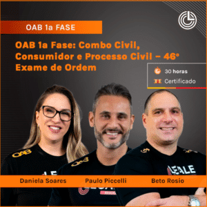 OAB 1ª Fase: Combo Civil, Consumidor e Processo Civil – 46º Exame de Ordem​