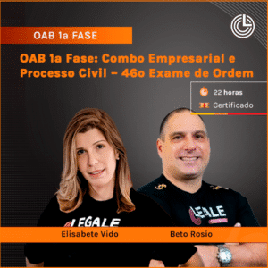 OAB 1ª Fase: Combo Empresarial e Processo Civil – 46º Exame de Ordem​
