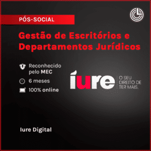 Pós Social em Gestão de Escritórios e Departamentos Jurídicos