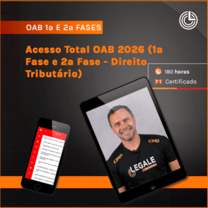 Acesso Total OAB 2026 (1ª Fase e 2ª Fase - Direito Tributário)
