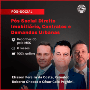 Pós Social Direito Imobiliário, Contratos e Demandas Urbanas