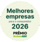Empresa Indicada ao Prêmio Reclame Aqui 2026
