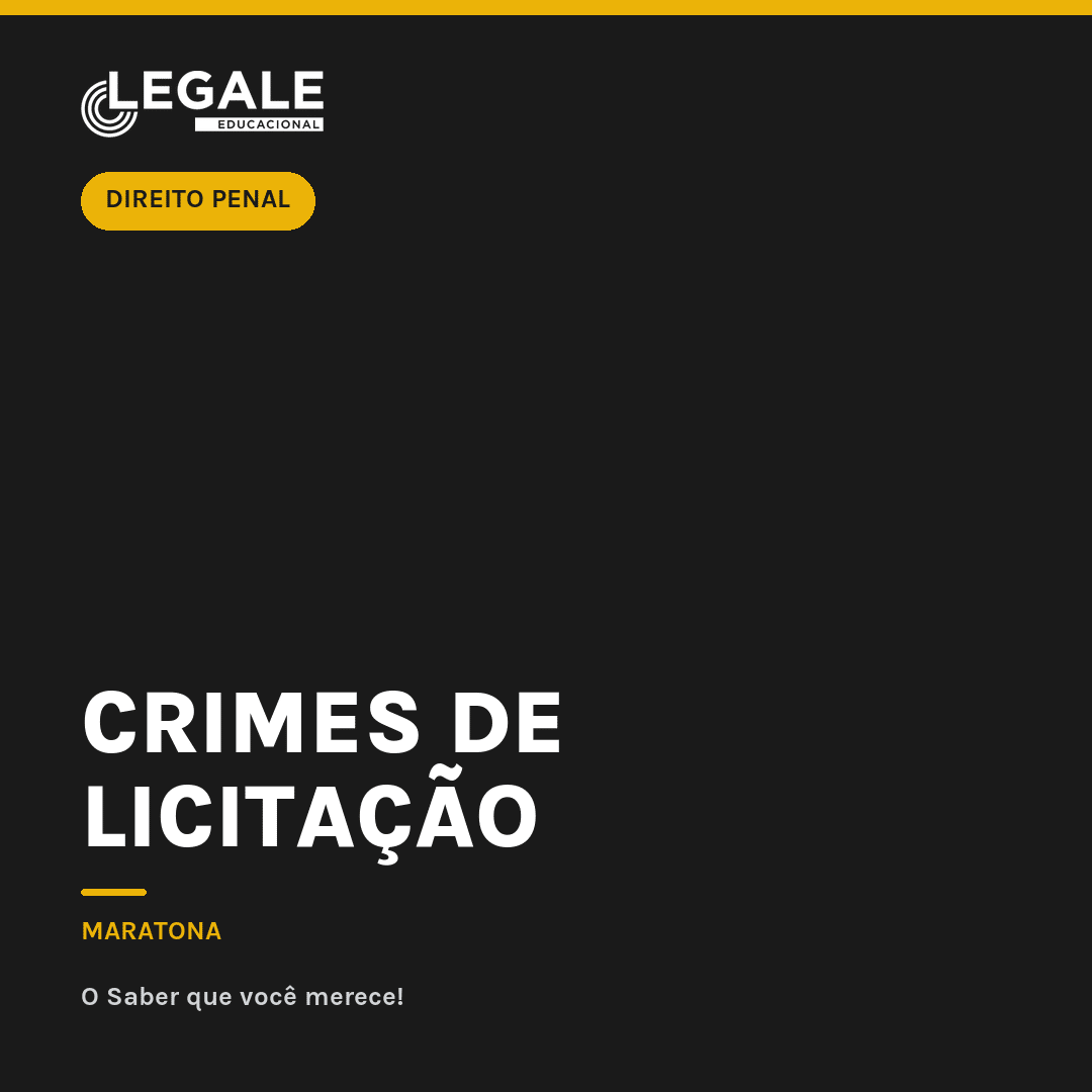 Crimes de Licitação