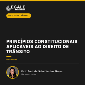 Princípios Constitucionais Aplicáveis ao Direito de Trânsito