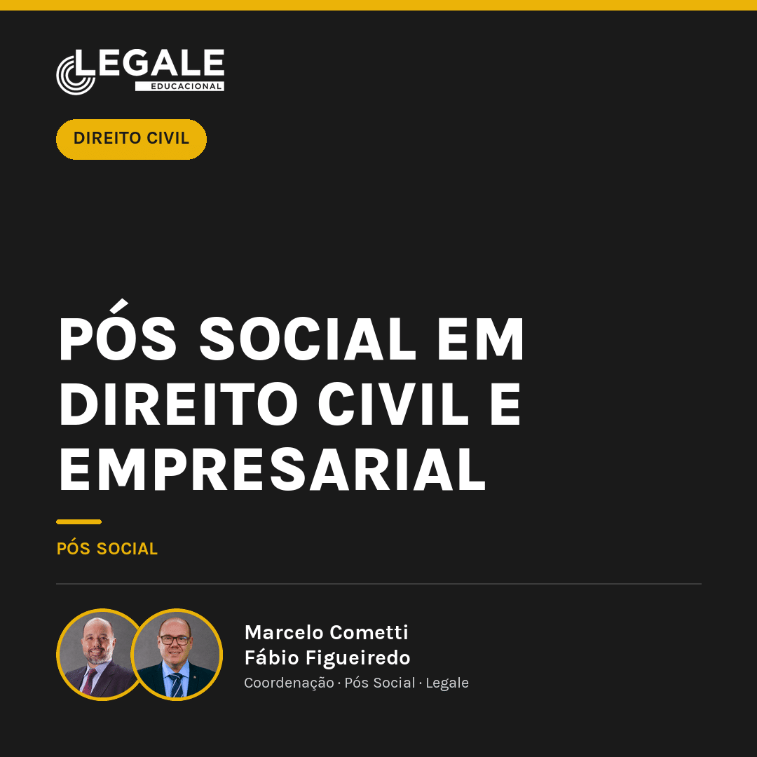 Pós Social em Direito Civil e Empresarial