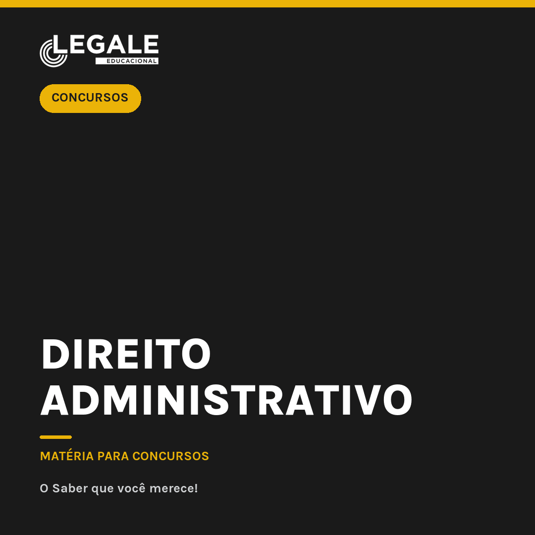 Direito Administrativo para Concursos