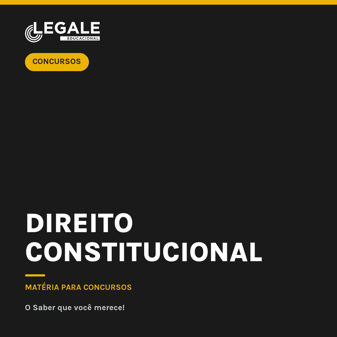 Direito Constitucional para Concursos